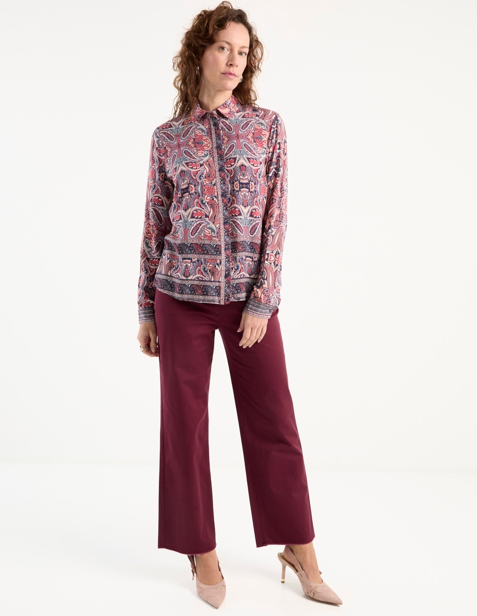 Blusa manga larga para mujer 3