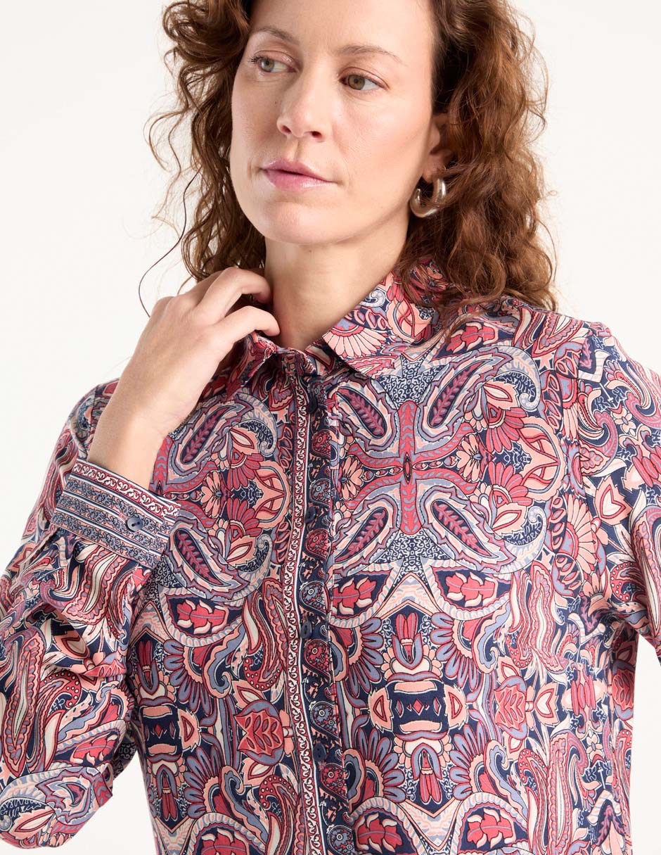 Blusa manga larga para mujer 4