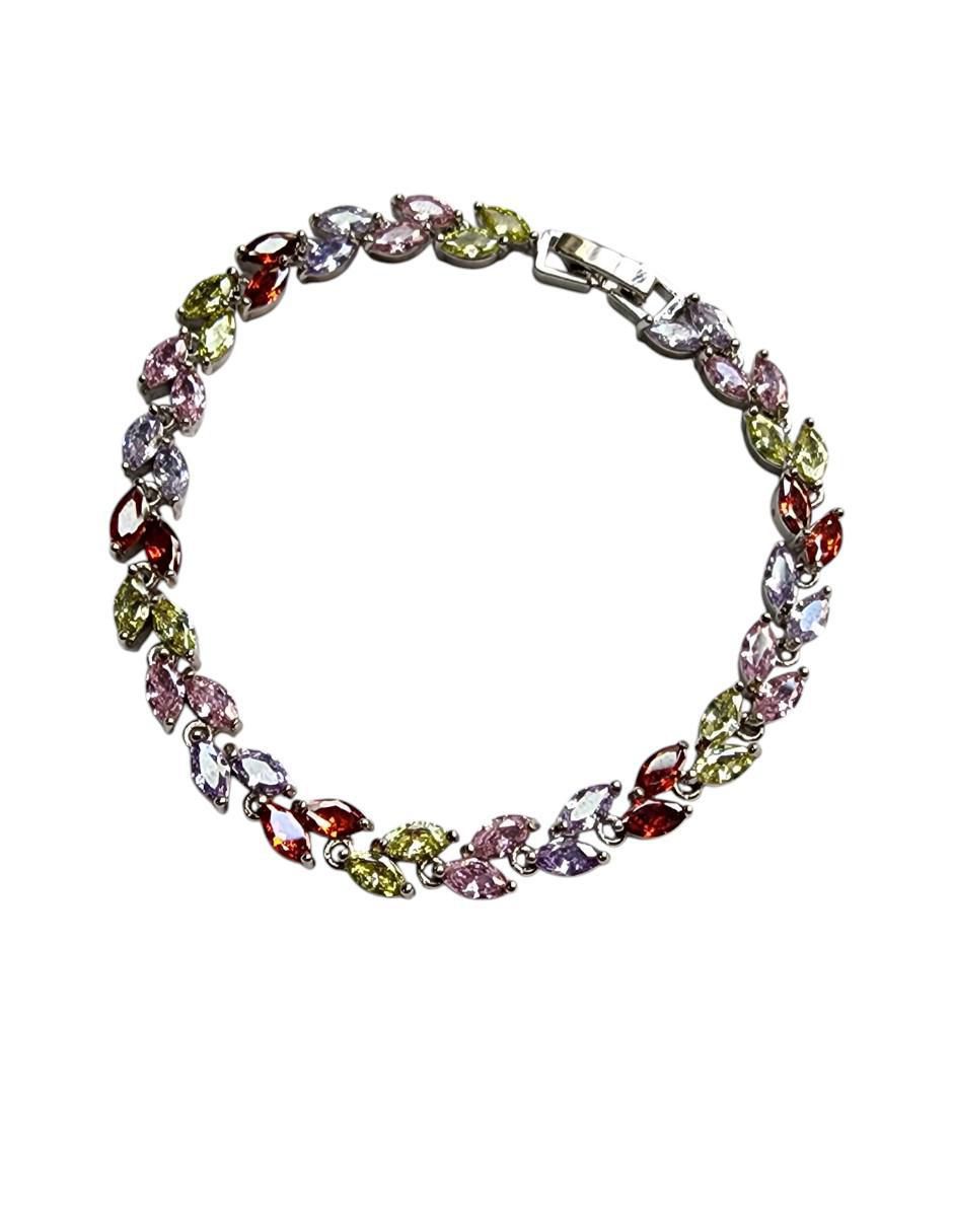 Pulsera con acabado pavé 2