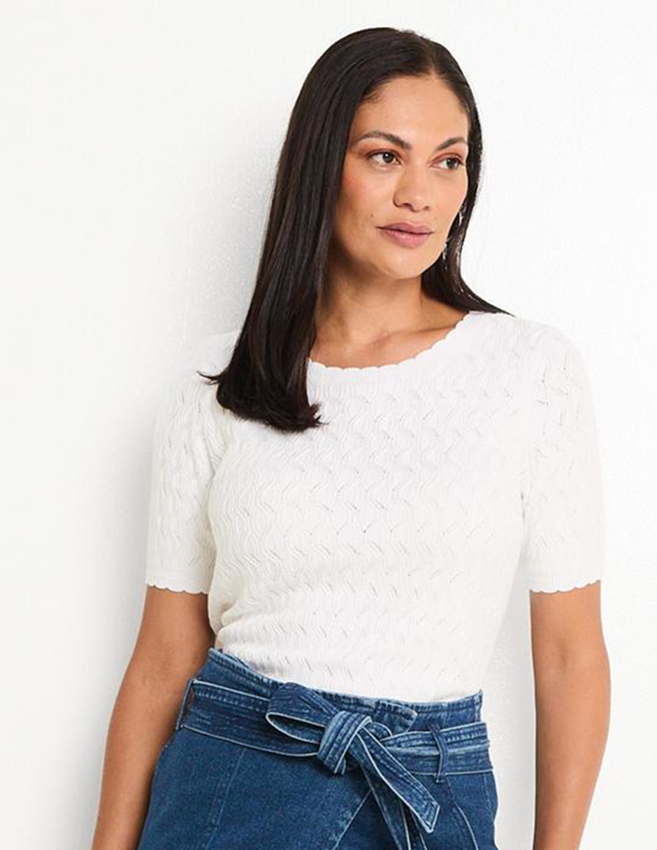 Blusa manga corta para mujer Blusa manga corta para mujer