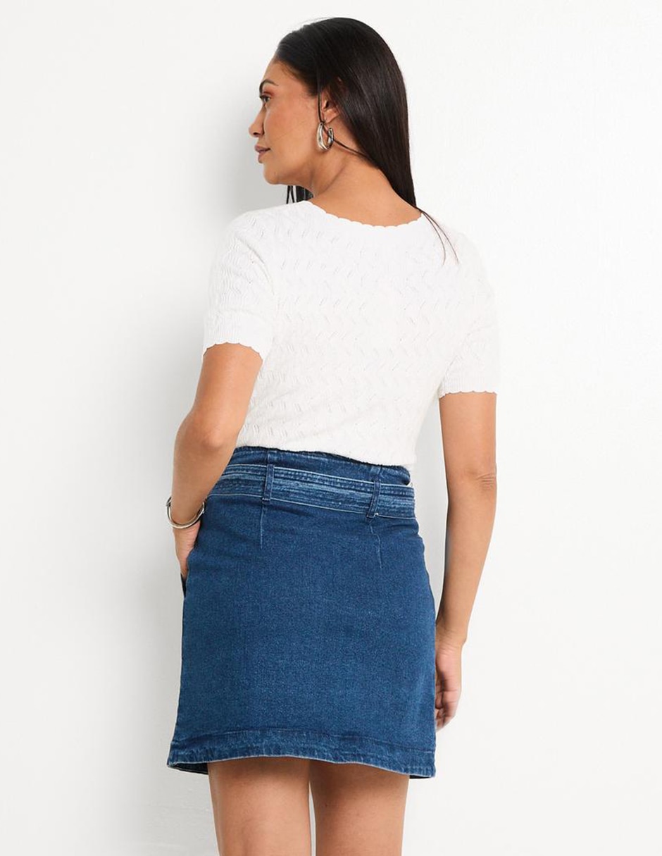 Blusa manga corta para mujer 2
