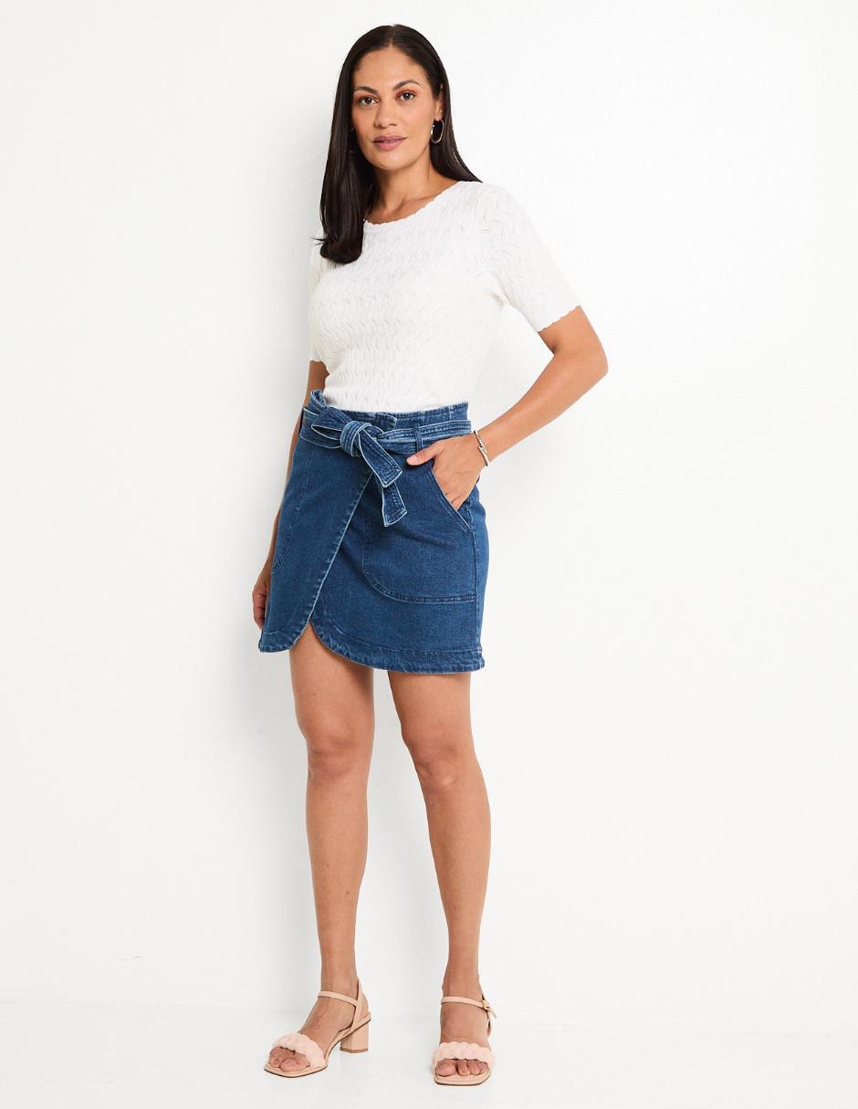 Blusa manga corta para mujer 3