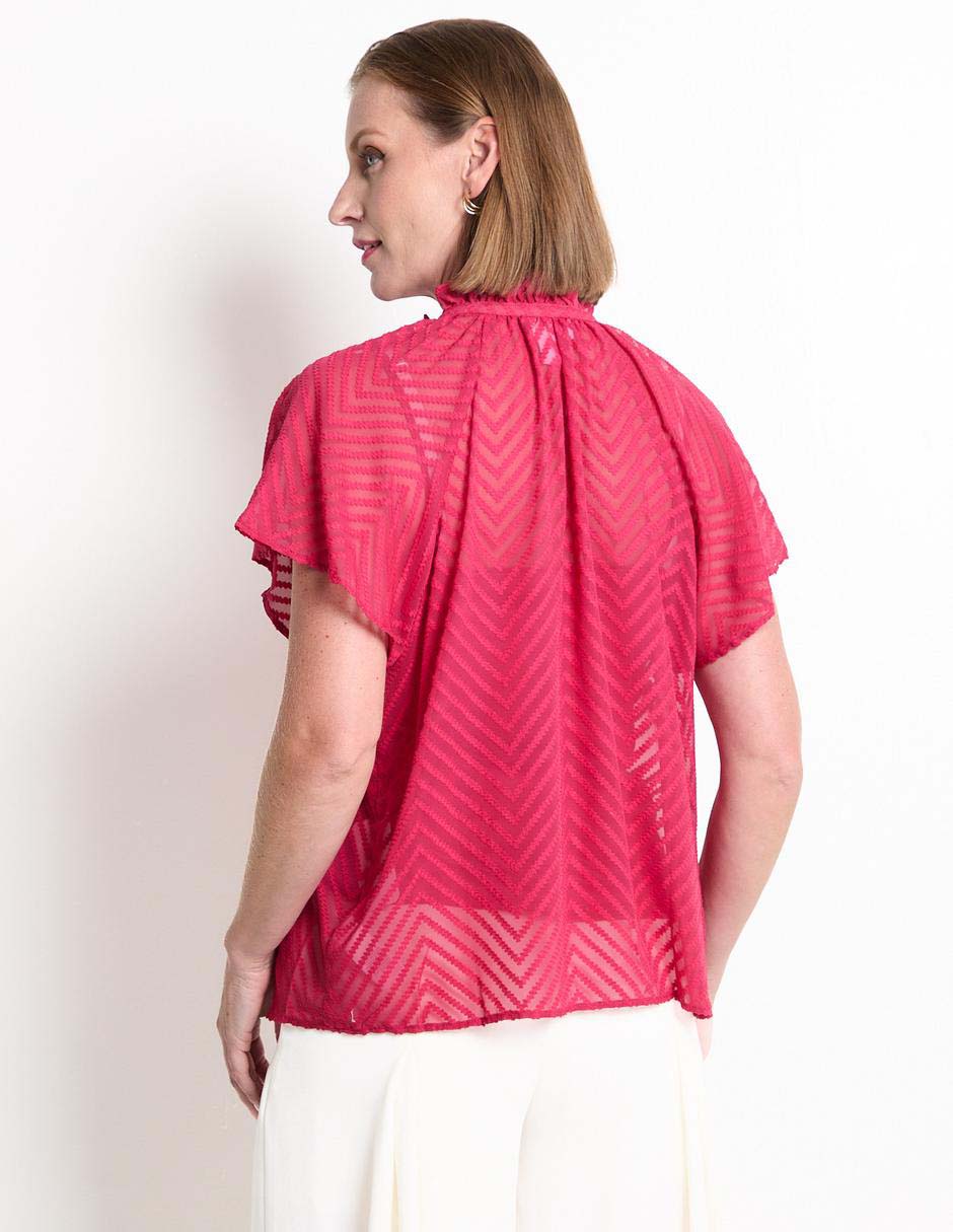 Blusa manga corta para mujer 2