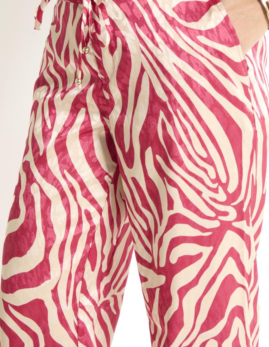 Pantalón relaxed amplio para mujer 4