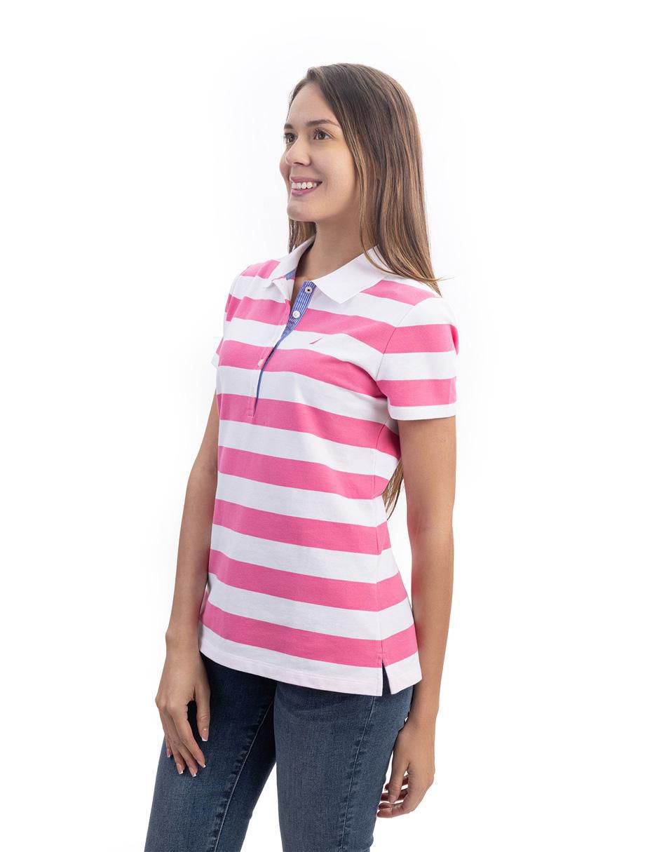 Playera tipo polo para mujer 2