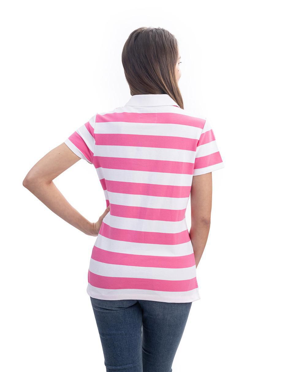 Playera tipo polo para mujer 3