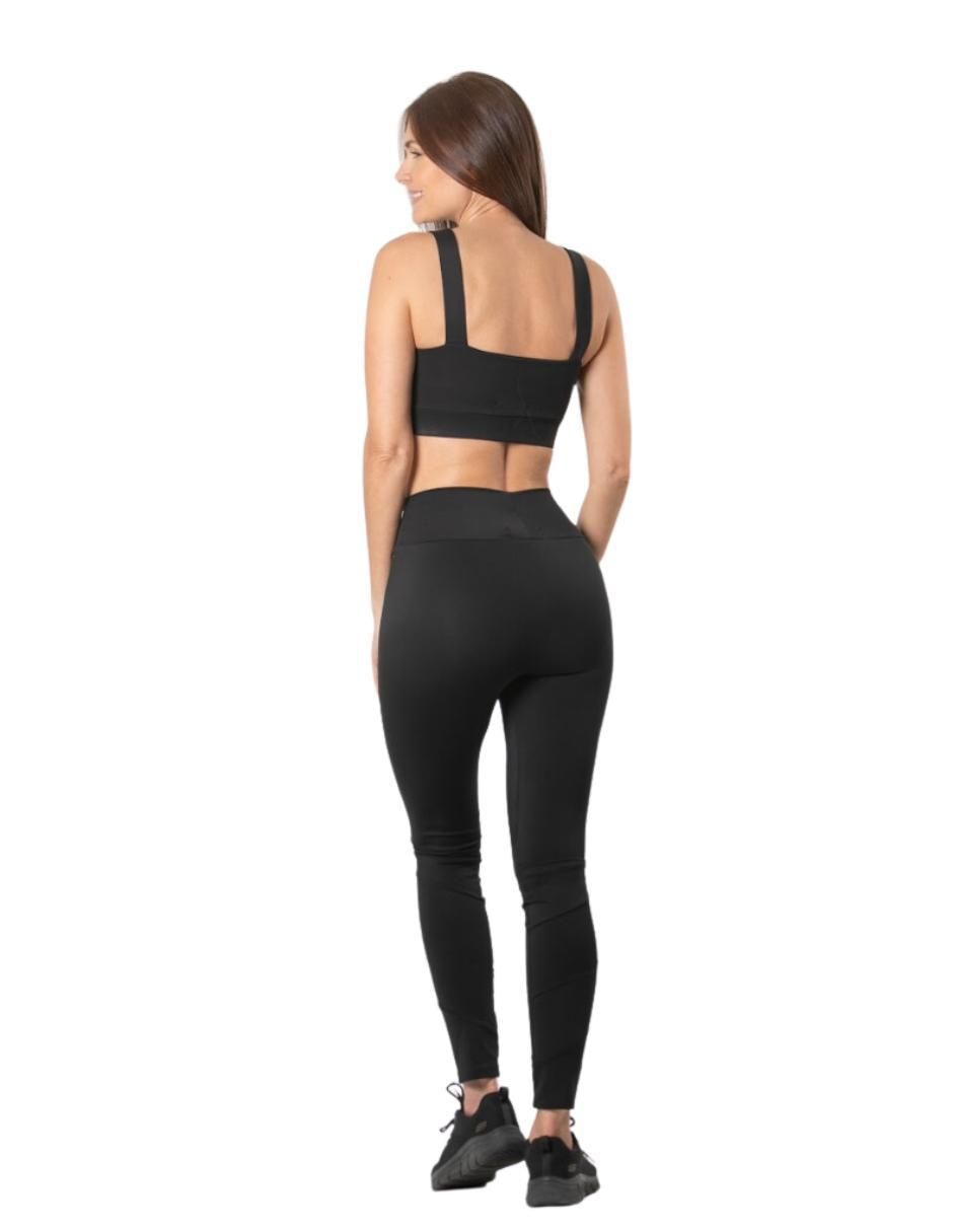 Conjunto deportivo regular con elástico para mujer 2