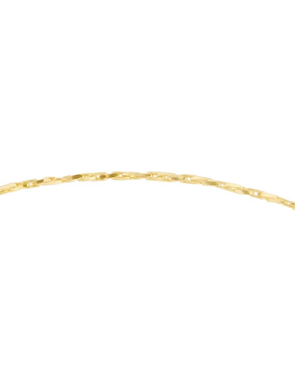Pulsera de oro 10 K con acabado pulido 2