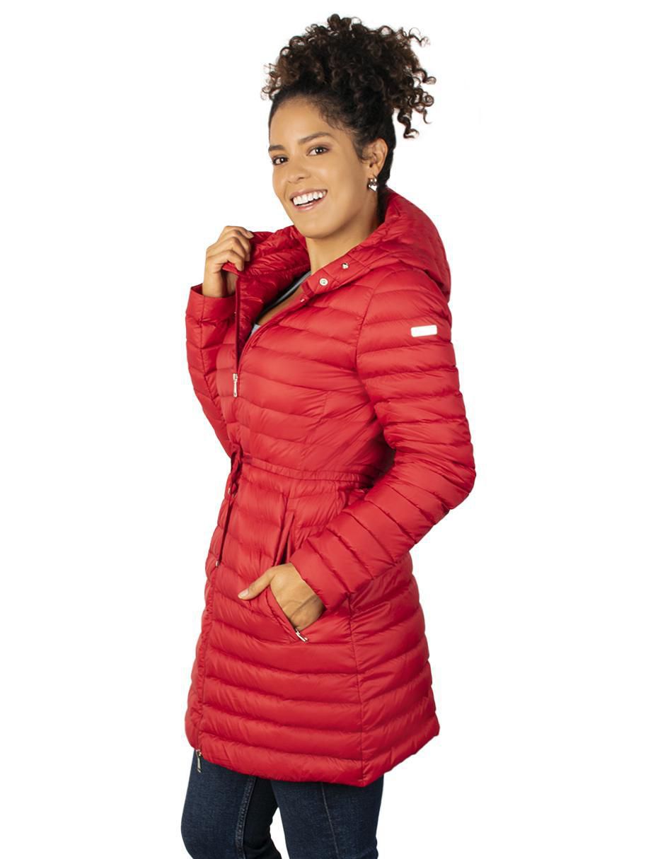 Chamarra acolchada greenlander para mujer