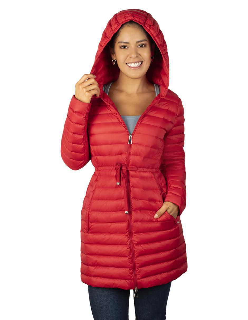Chamarra acolchada greenlander para mujer