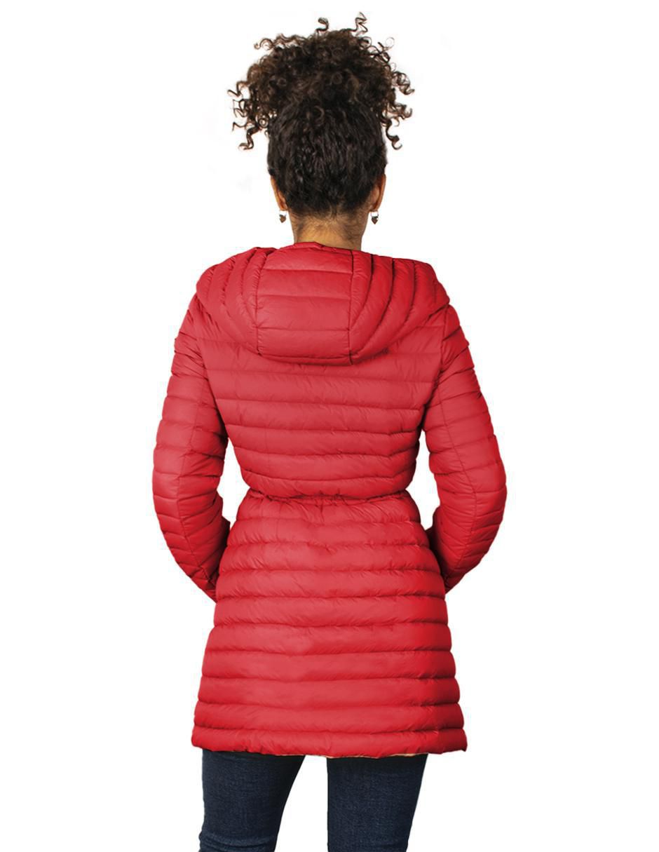 Chamarra acolchada greenlander para mujer