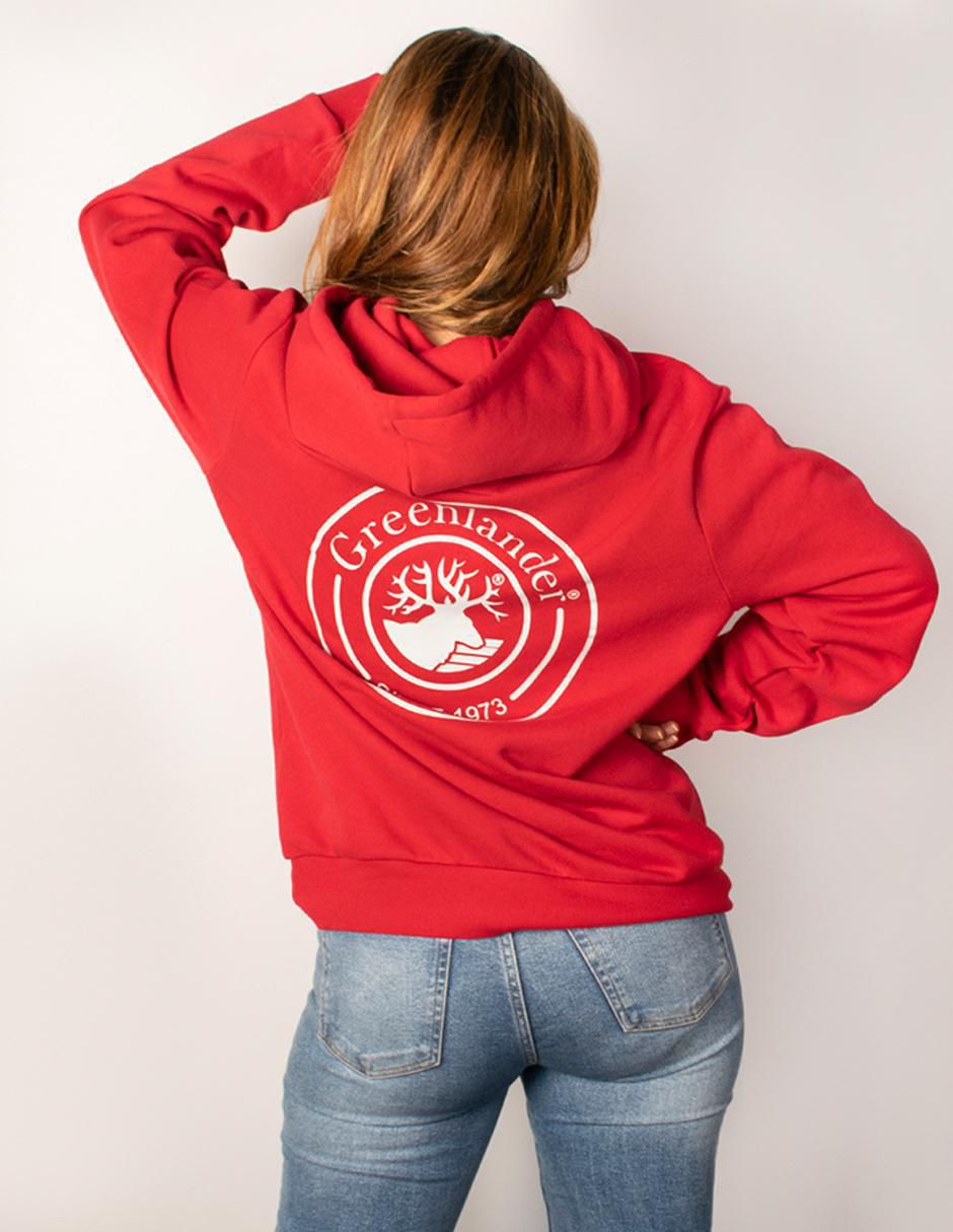Sudadera con capucha y bolsa para mujer 4