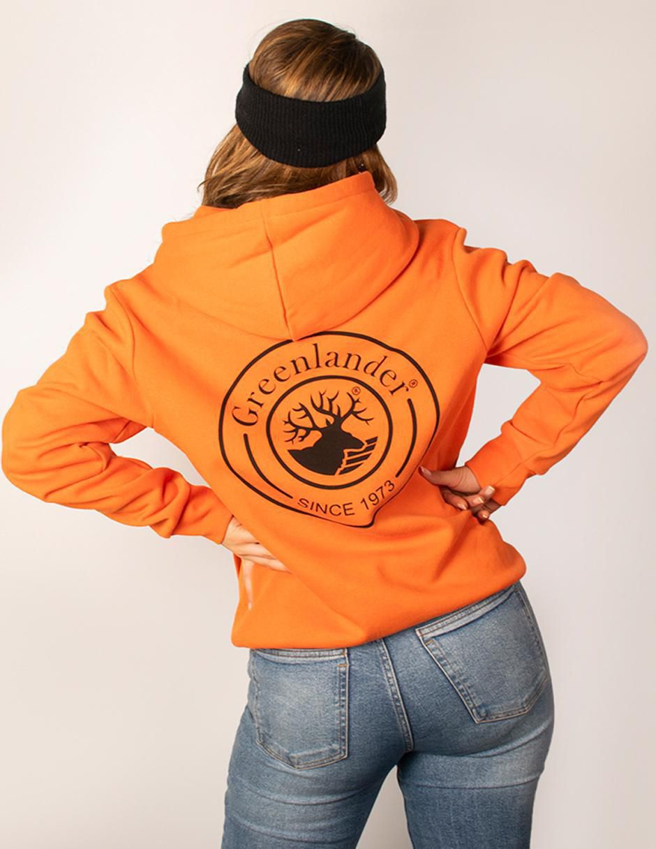 "sudadera" capucha y bolsa greenlander "para mujer"