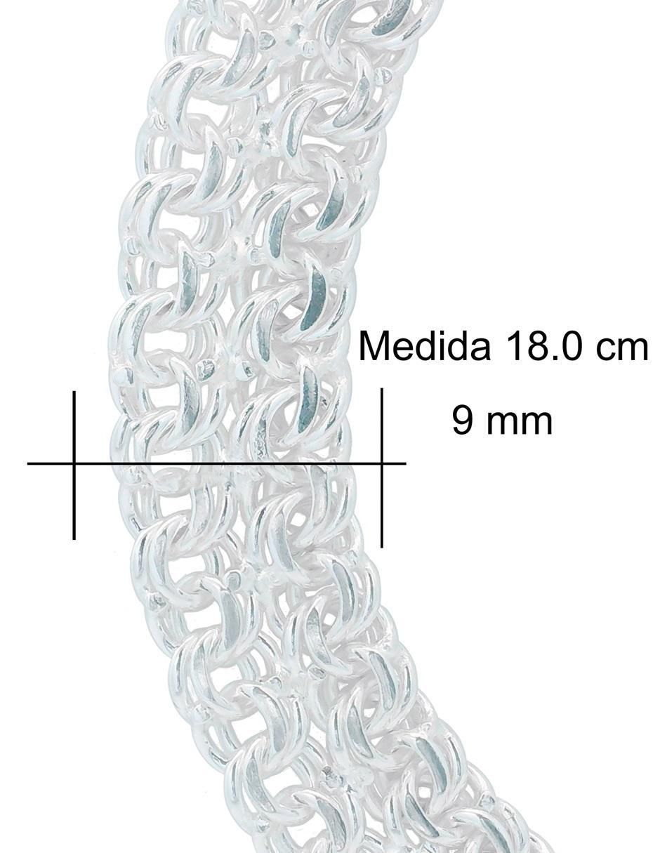 Pulsera de plata P 925 con acabado pulido 5