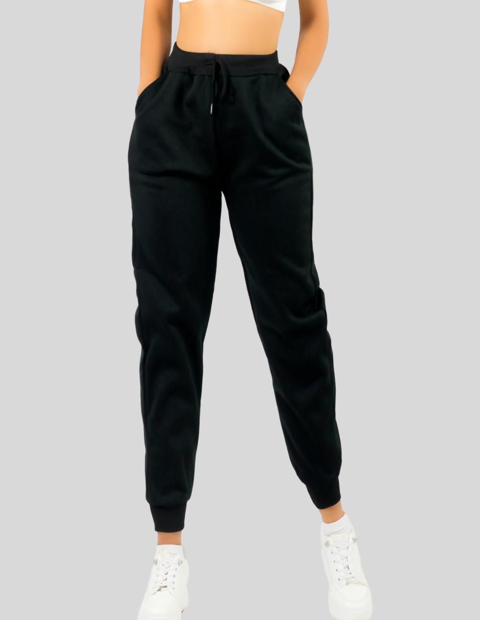Pants regular con agujeta para mujer