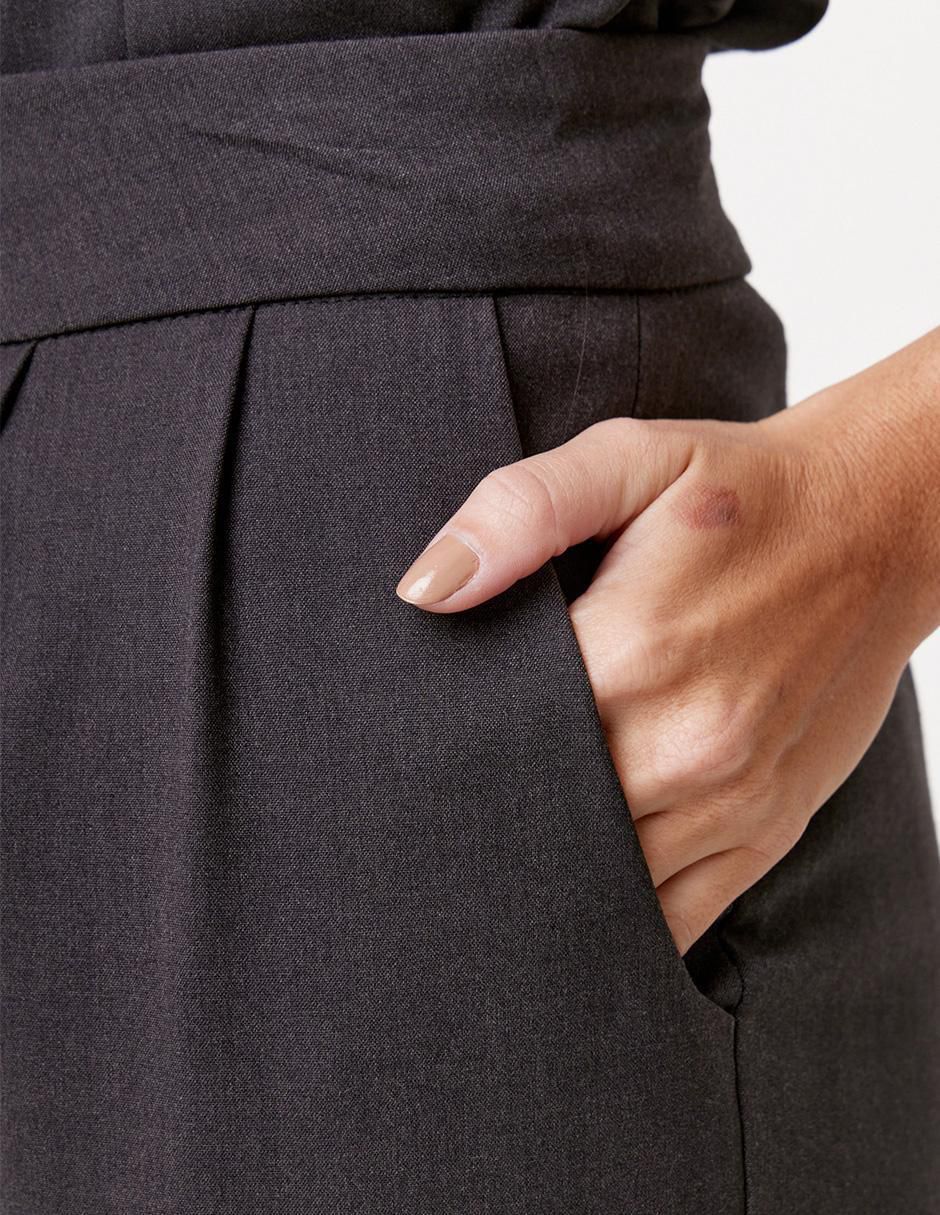 Pantalón de vestir ajustado para mujer 3