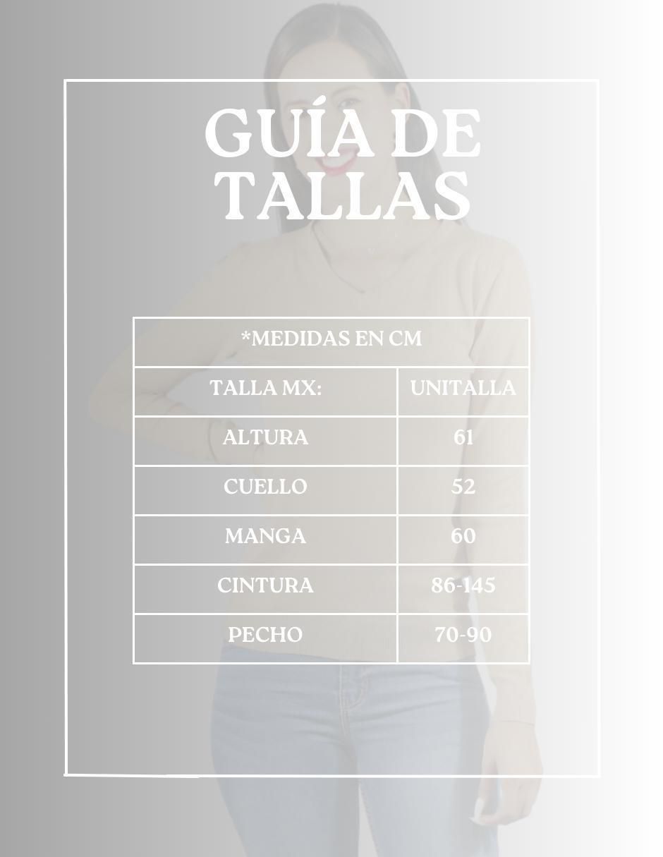 Suéter cuello V para mujer 8