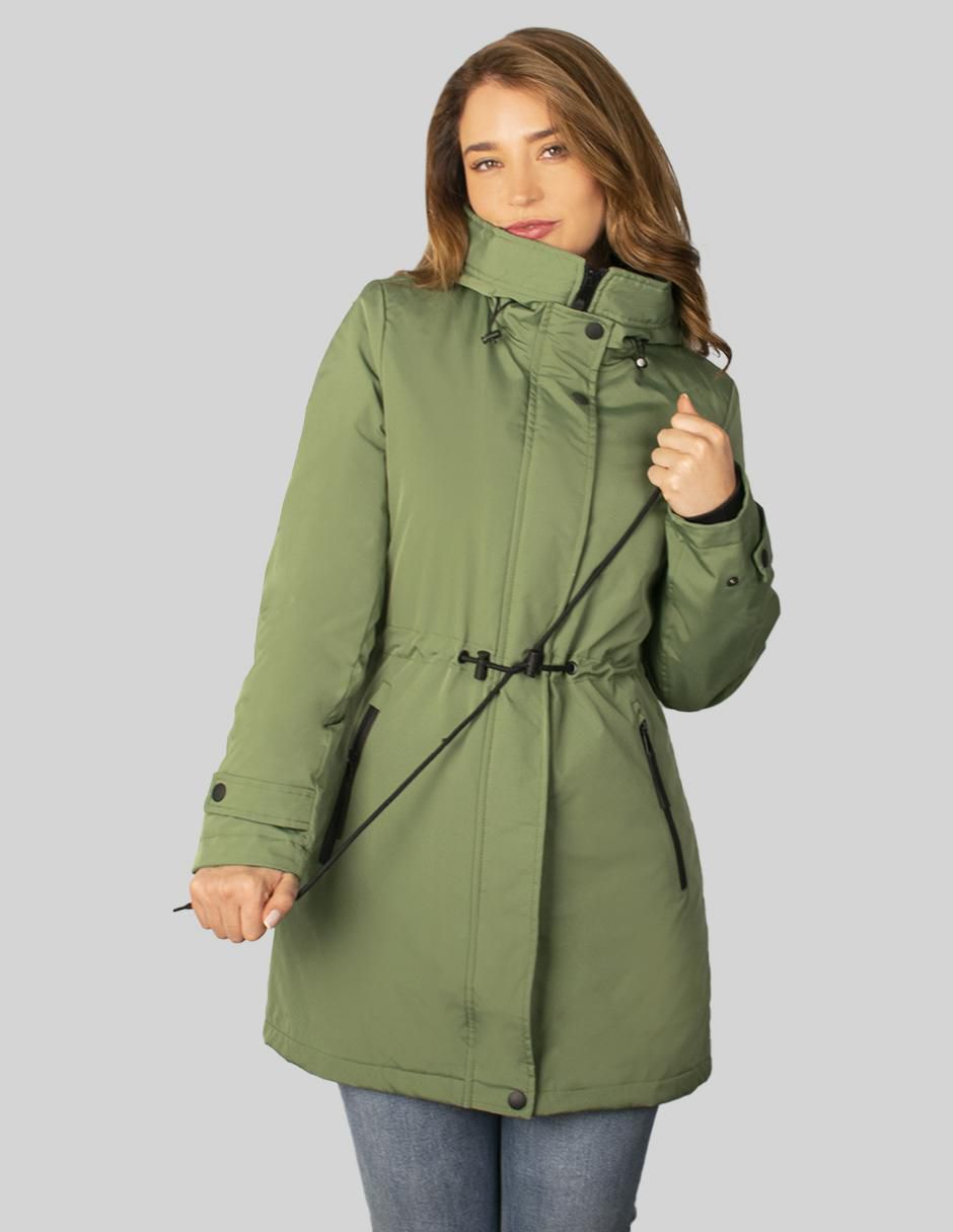Chamarra parka para mujer