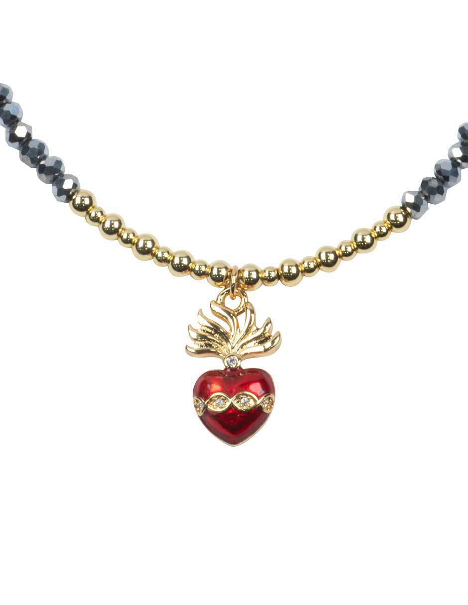 Collar de corazón Milagritos
