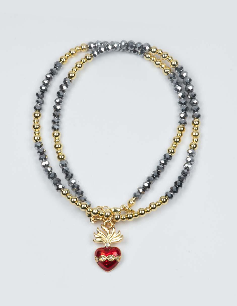 Collar de corazón Milagritos 3