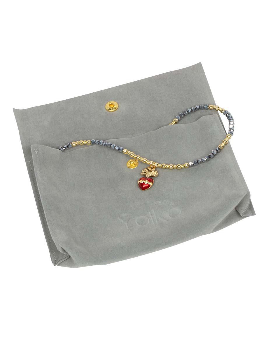Collar de corazón Milagritos 5