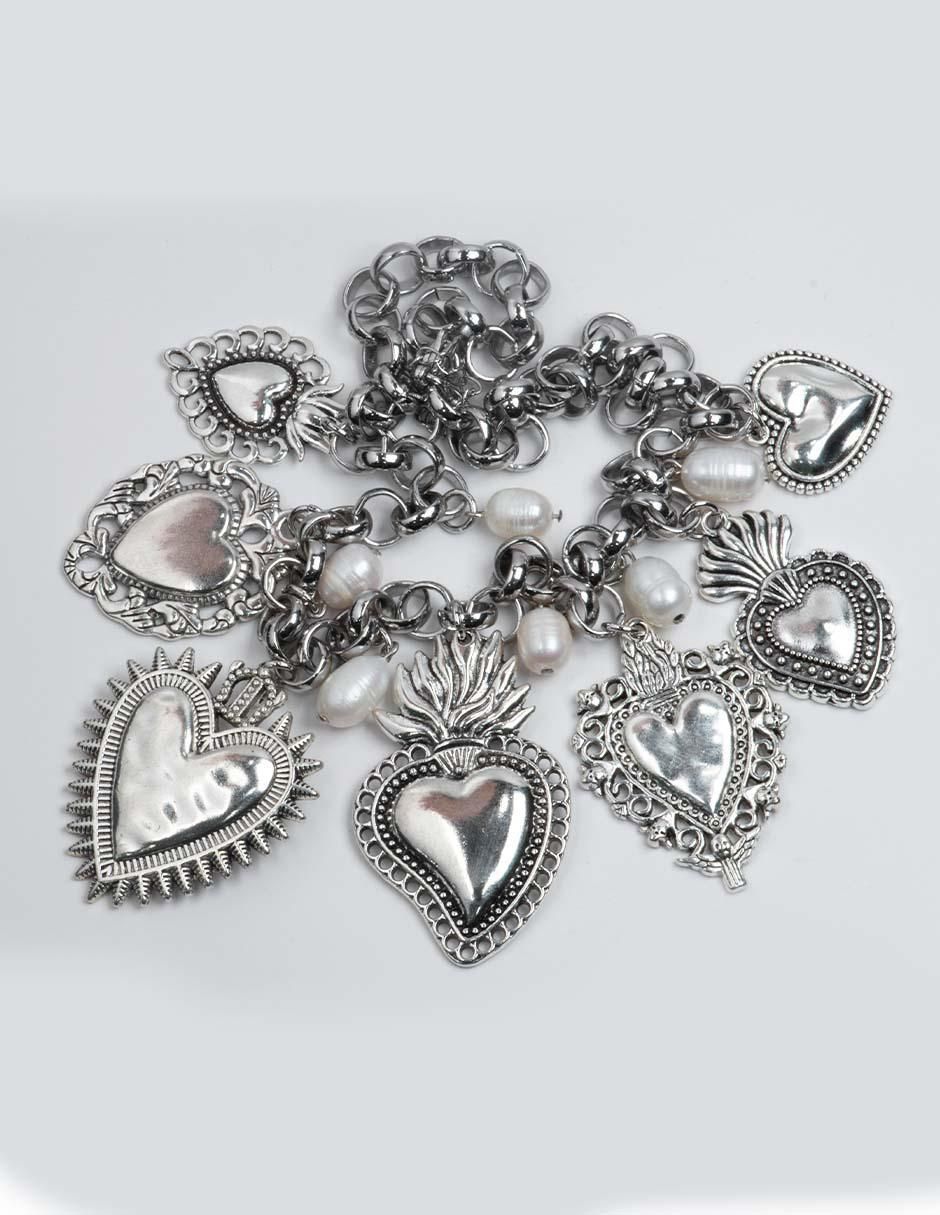 Collar de corazón Milagritos 3