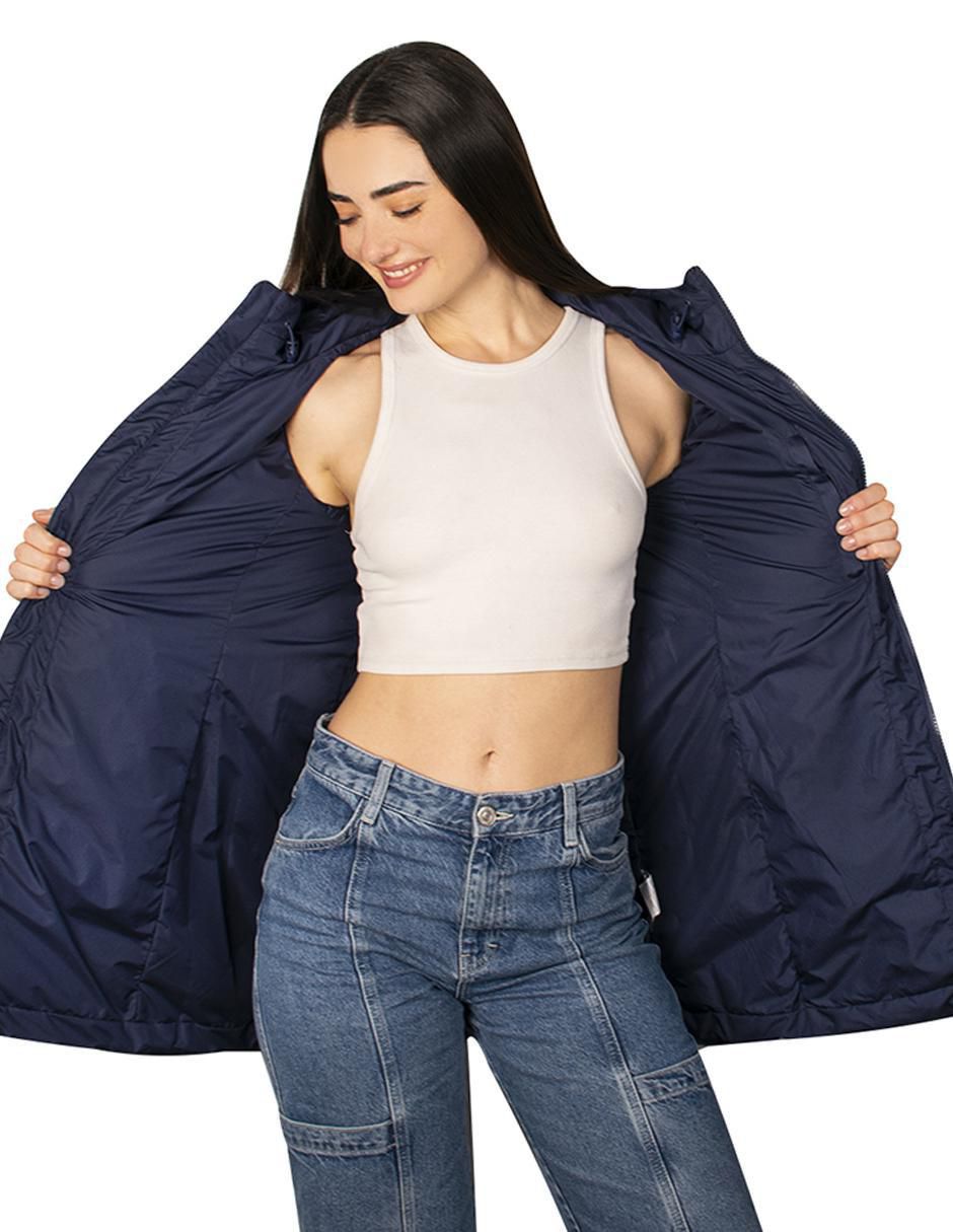 Chamarra acolchada greenlander para mujer