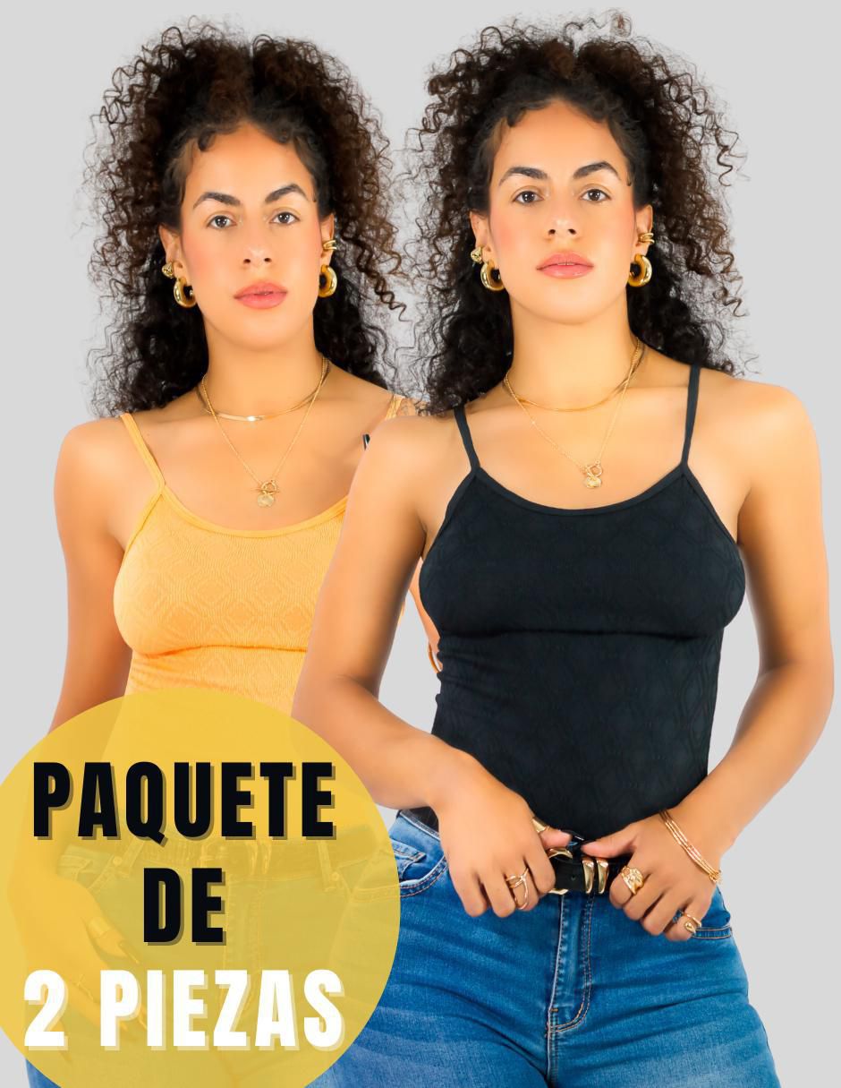 Set blusa de tirantes Malabis para mujer