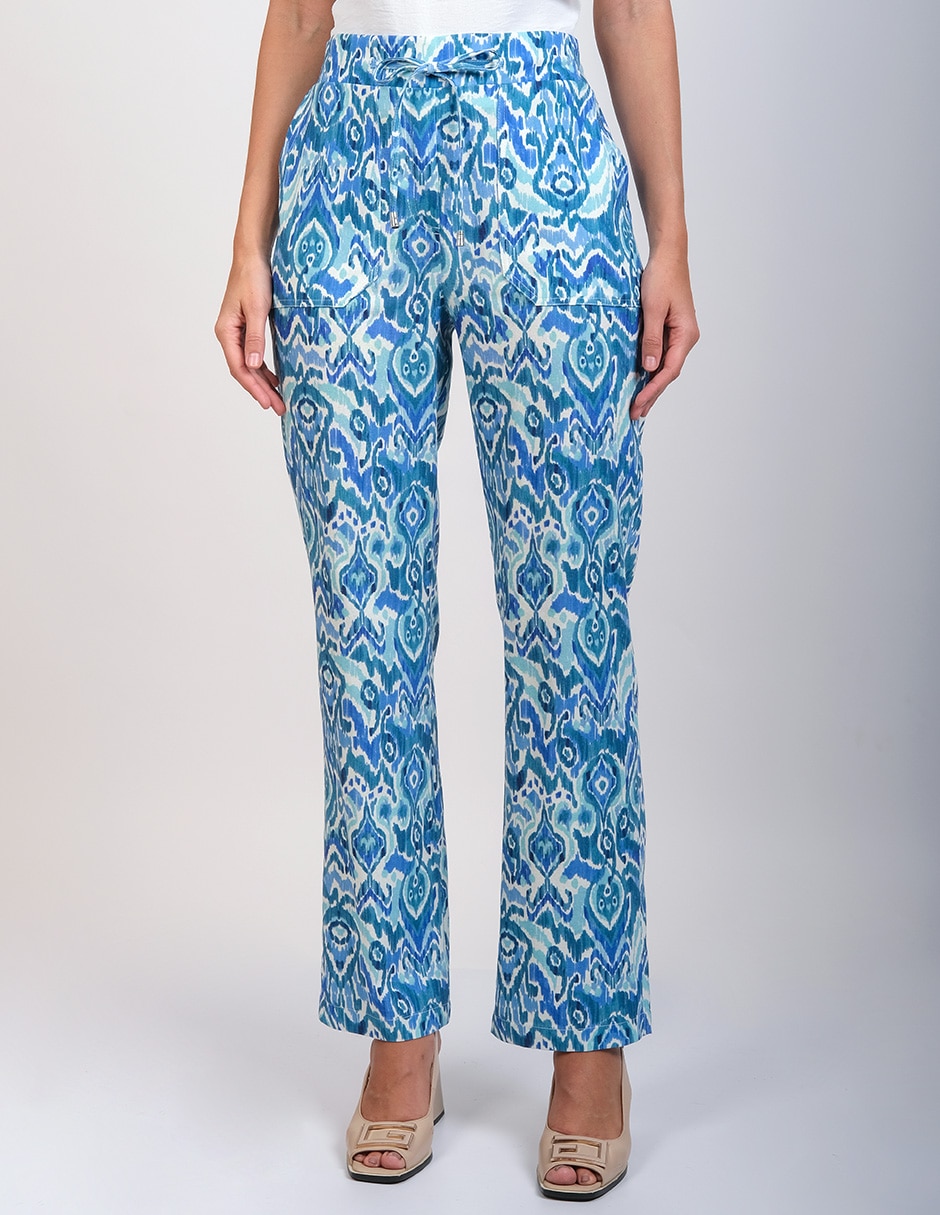 Pantalón de vestir straight para mujer