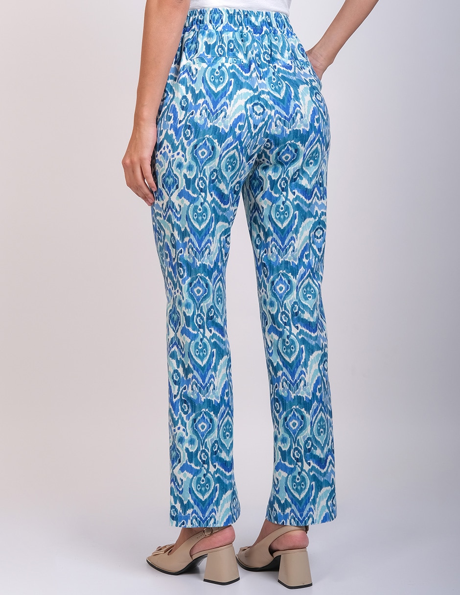 Pantalón de vestir straight para mujer 4