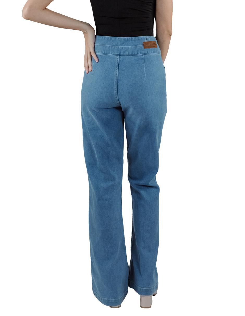 Jeans campana para mujer 4