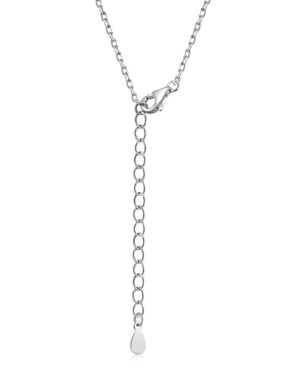Collar de corazón de plata P 925 3