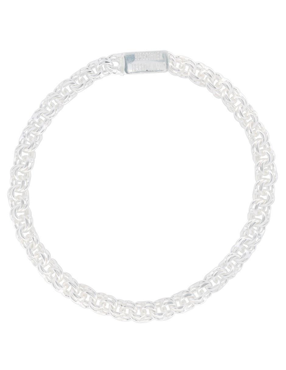 Pulsera de plata P 925 con acabado pulido