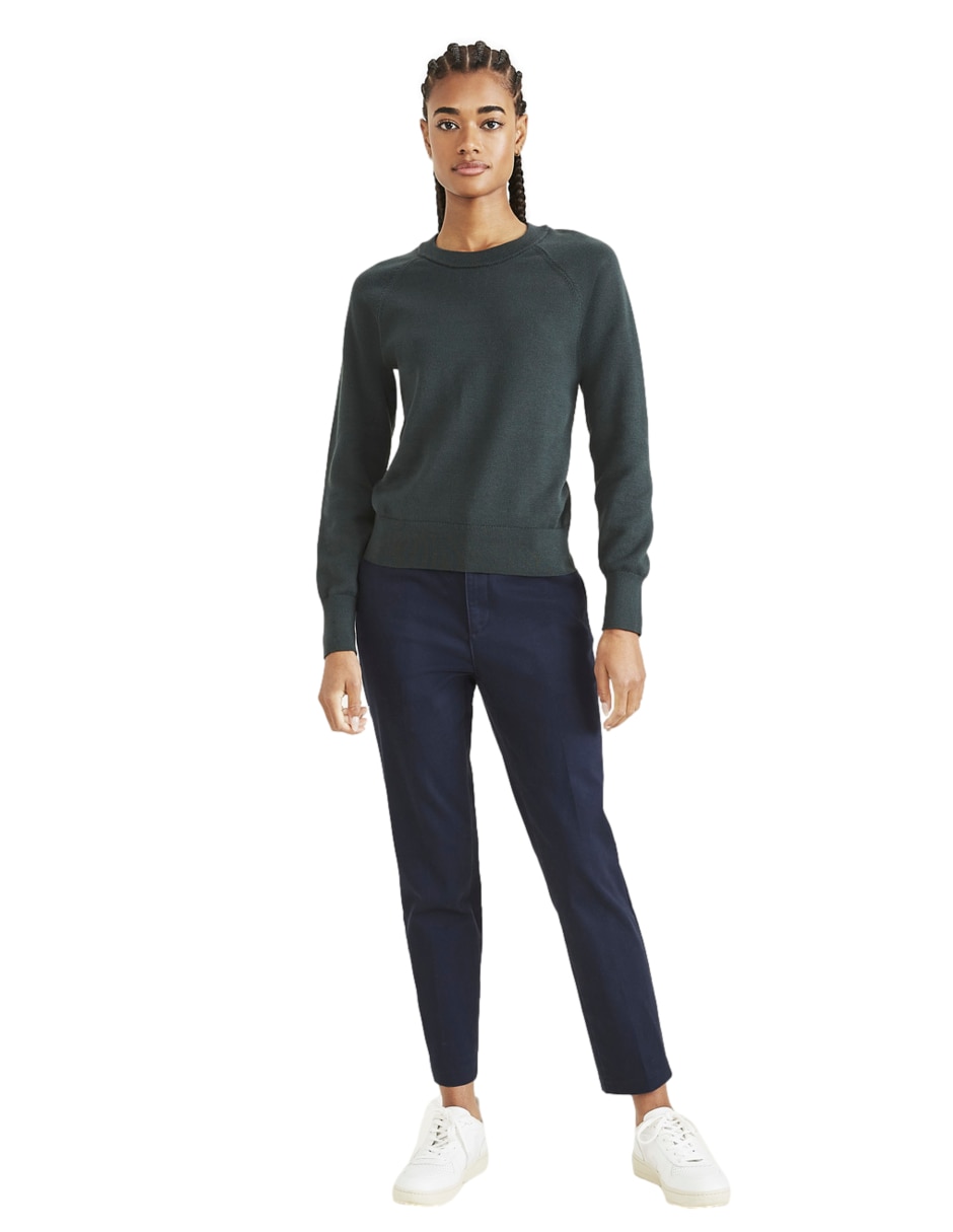 Pantalón chino slim para mujer 4