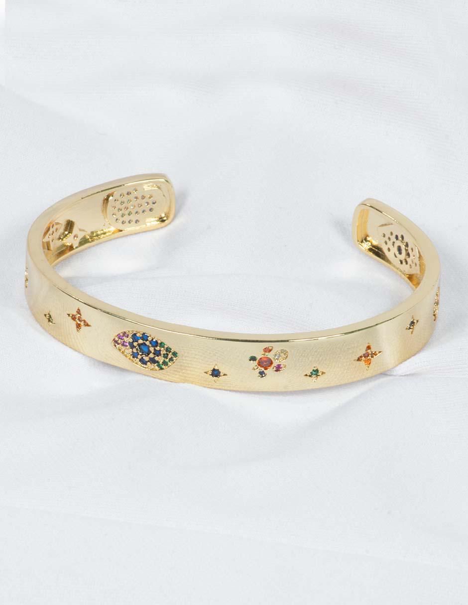 Brazalete de baño de oro 14 K Carmen 2