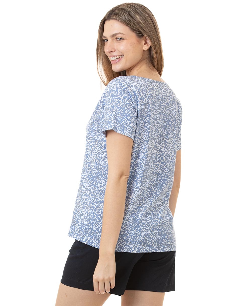 PLAYERA FERRIONI M26491, M, AZUL