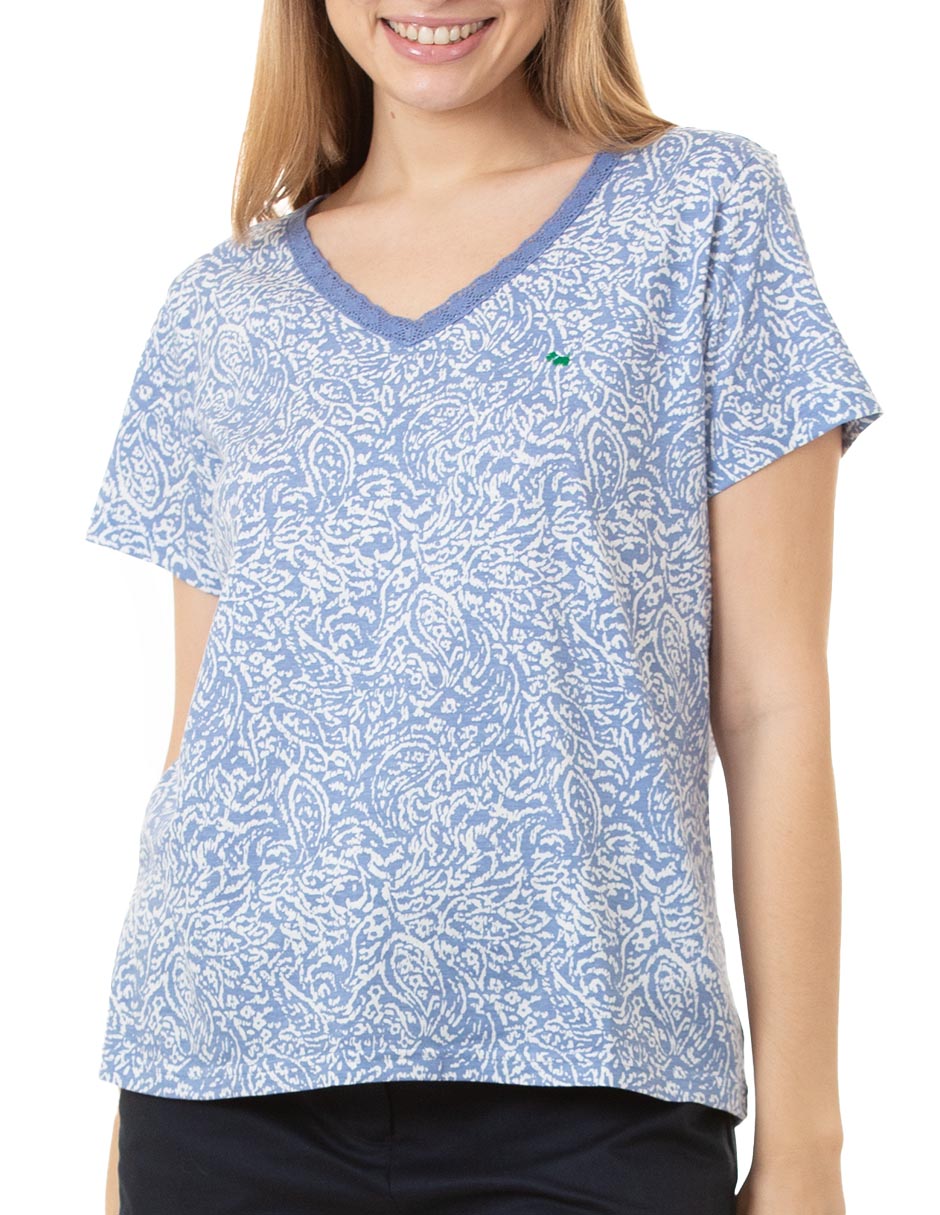 PLAYERA FERRIONI M26491, M, AZUL