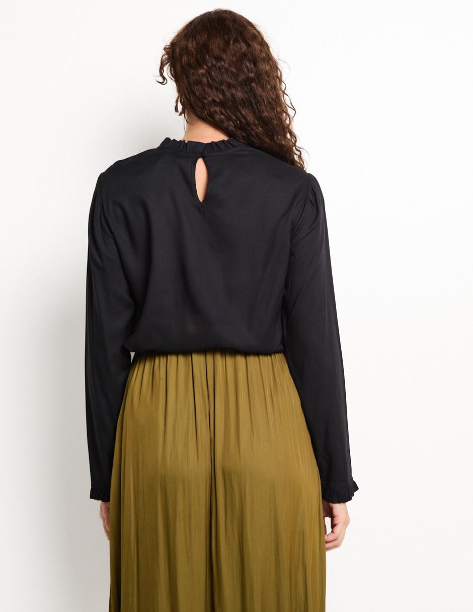 BLUSA LIEB BASICS LBB2511-P, CH, NEGRO