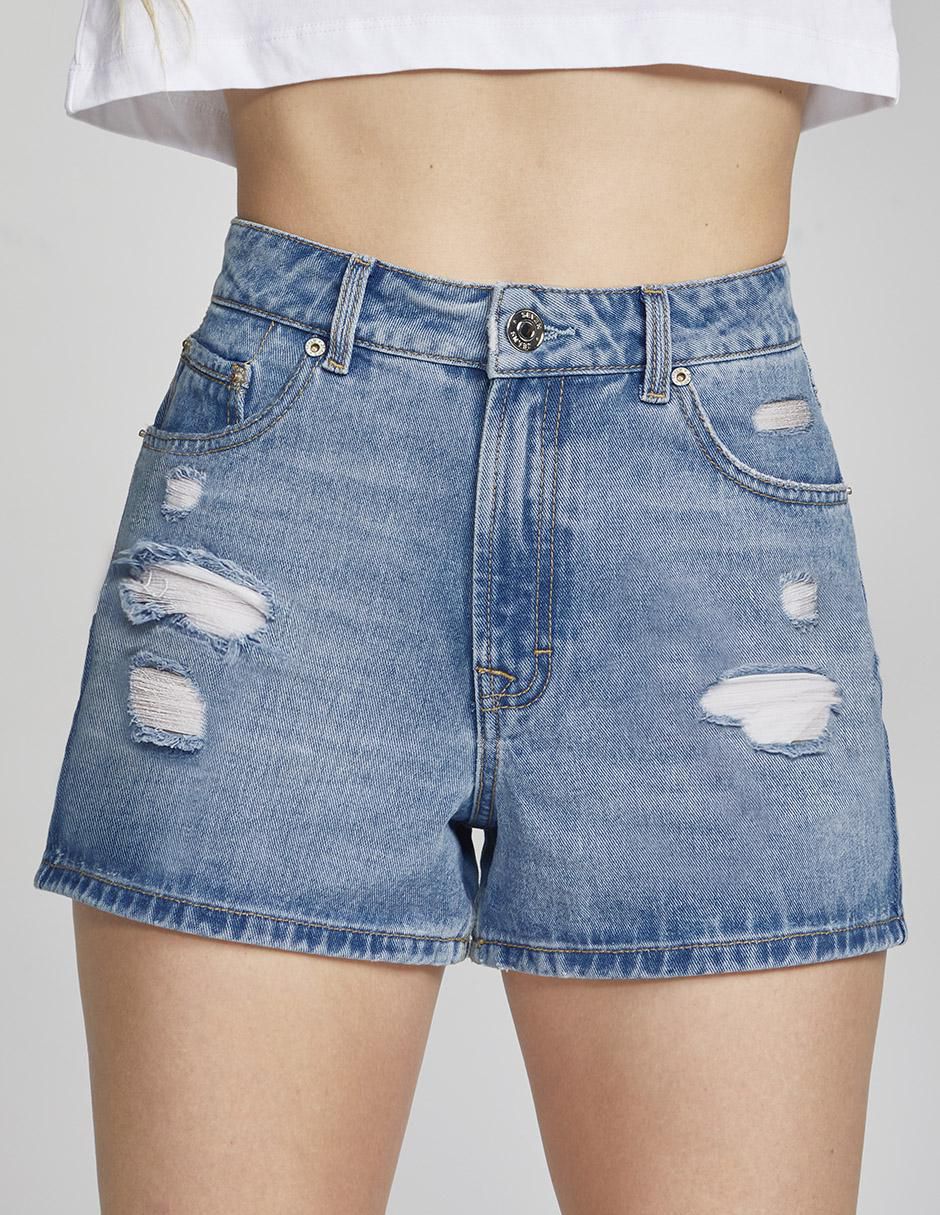 Short de mezclilla para mujer 4