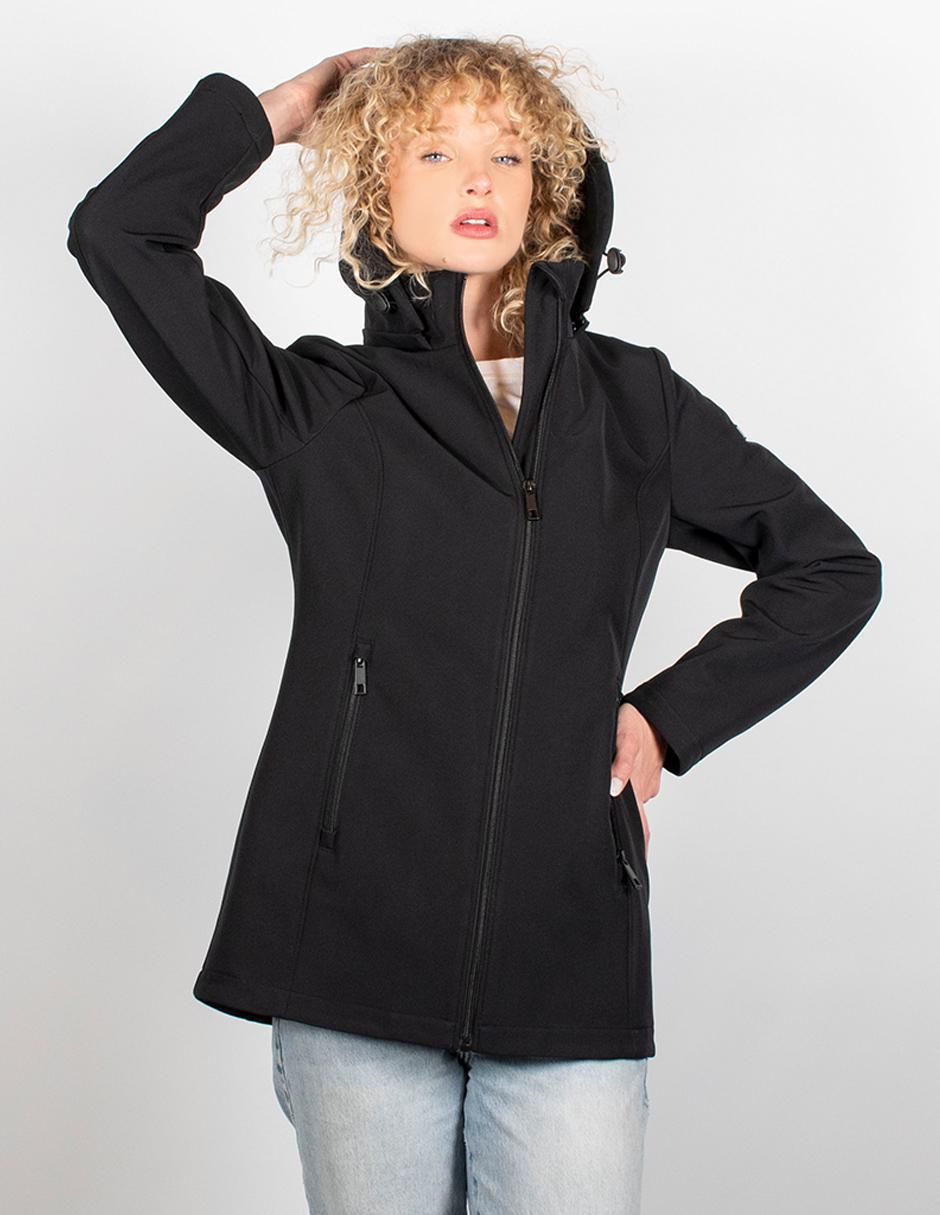 Chamarra parka impermeable para mujer 3