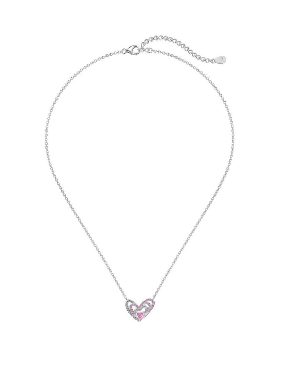 Collar de corazón Aime de plata P 925 3