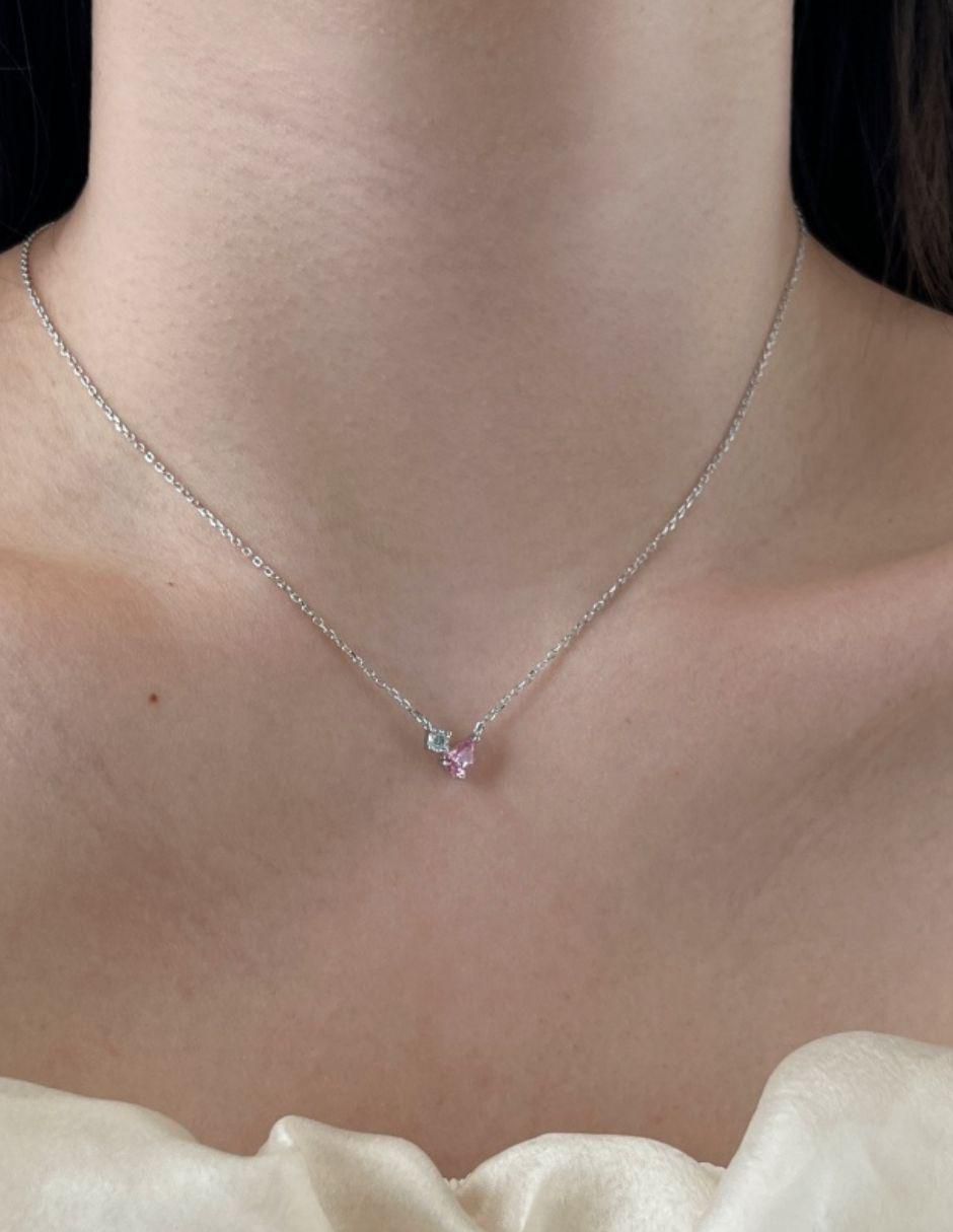 Collar de gota Florence de plata P 925 2