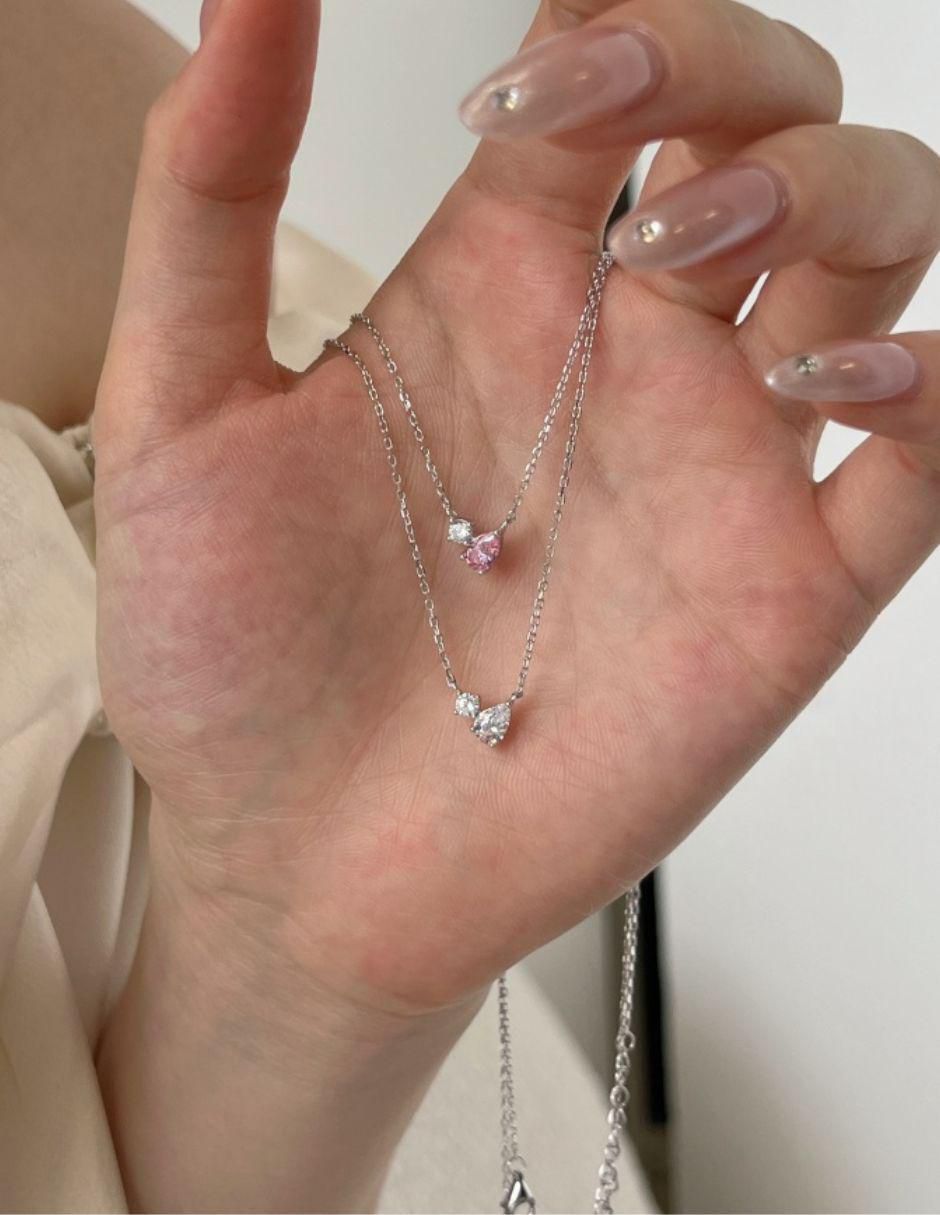 Collar de gota Florence de plata P 925 3