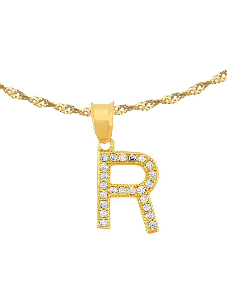 Collar de letras 18 K Collar de letras 18 K