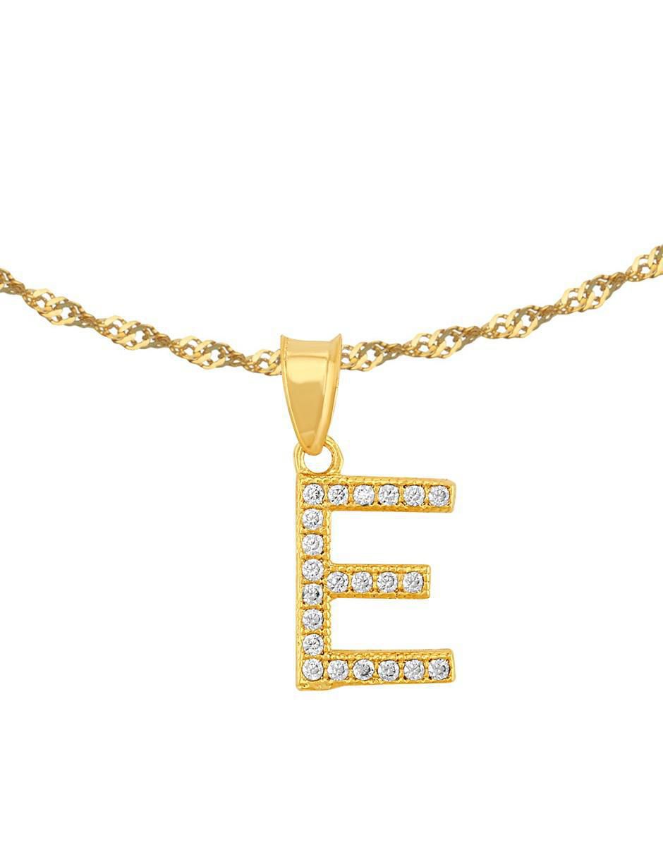 Collar de letras 18 K