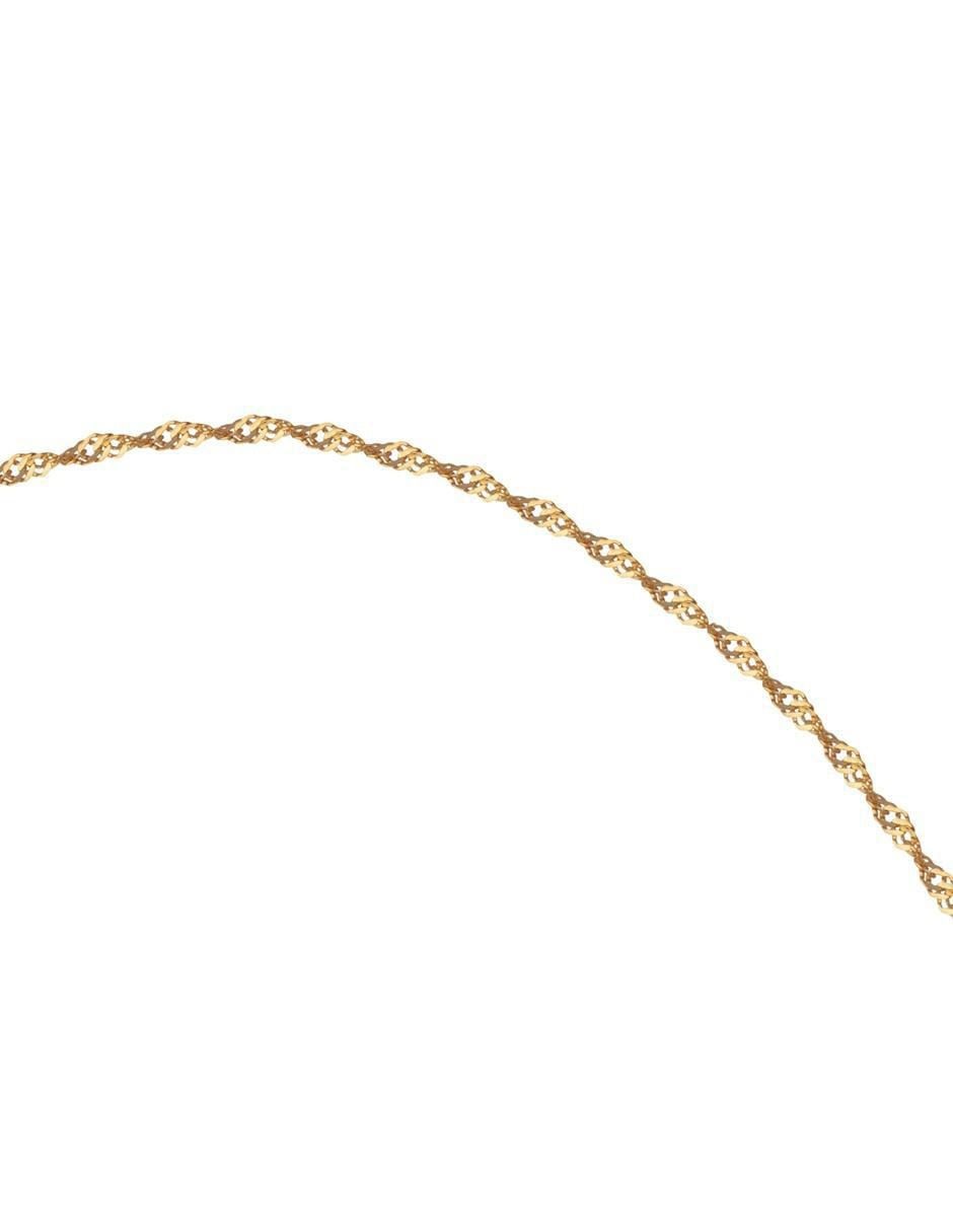 Collar de letras 18 K
