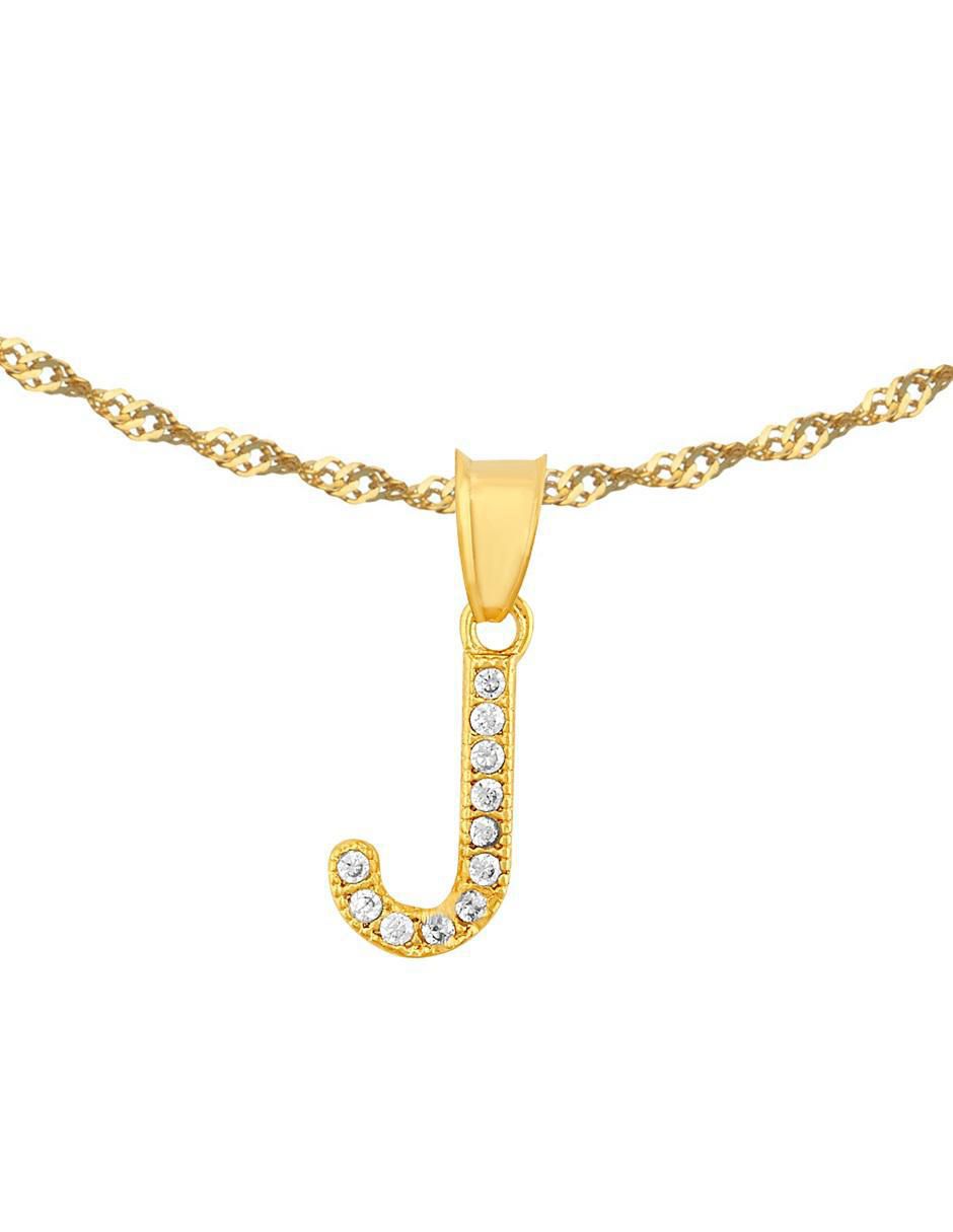 Collar de letras 18 K