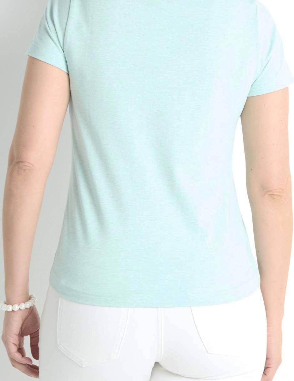 PLAYERA FERRIONI M26537, G, AZUL MEDIO