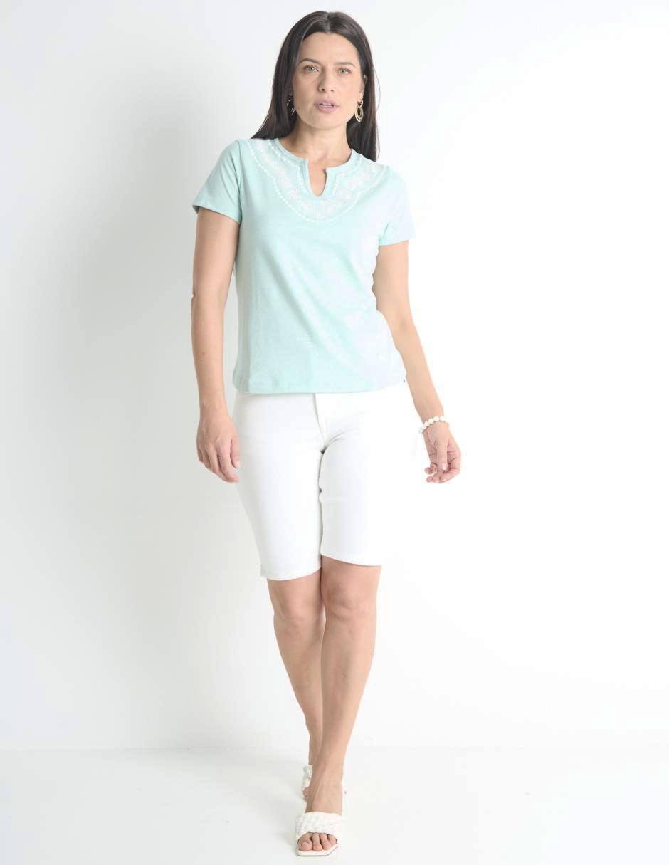 PLAYERA FERRIONI M26537, G, AZUL MEDIO