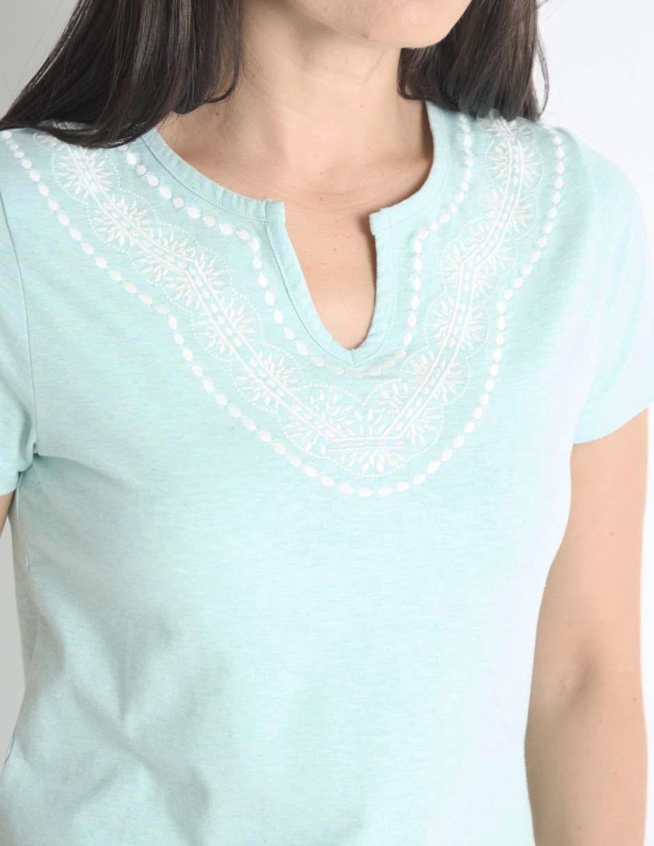 PLAYERA FERRIONI M26537, G, AZUL MEDIO